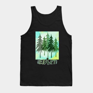 Christmas trees (designed by HeiArts) Tank Top